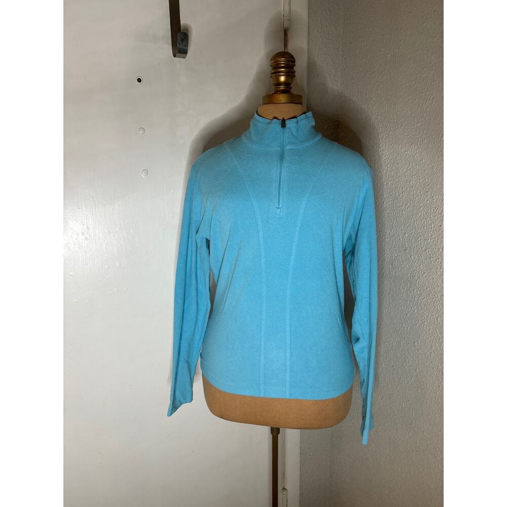 Columbia XCO Women's Blue Fleece Zip Jacket M Gorpcore Activewear Athleisure